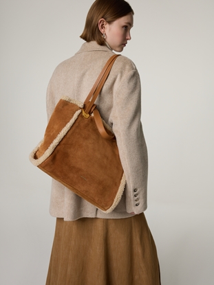 Coccinelle beuteltasche wildleder Clearance